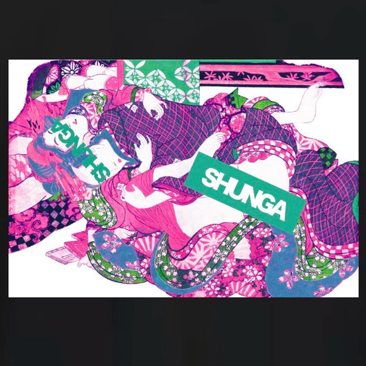 SHUNGA-T 002BK Opulent Bloom 豪華絢爛